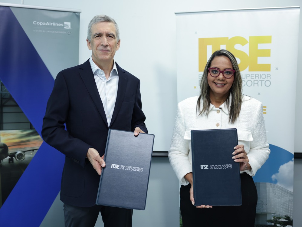 Imagen Copa Airlines y el ITSE firman convenio de cooperación para la formación de Técnicos Aeronáuticos panameños