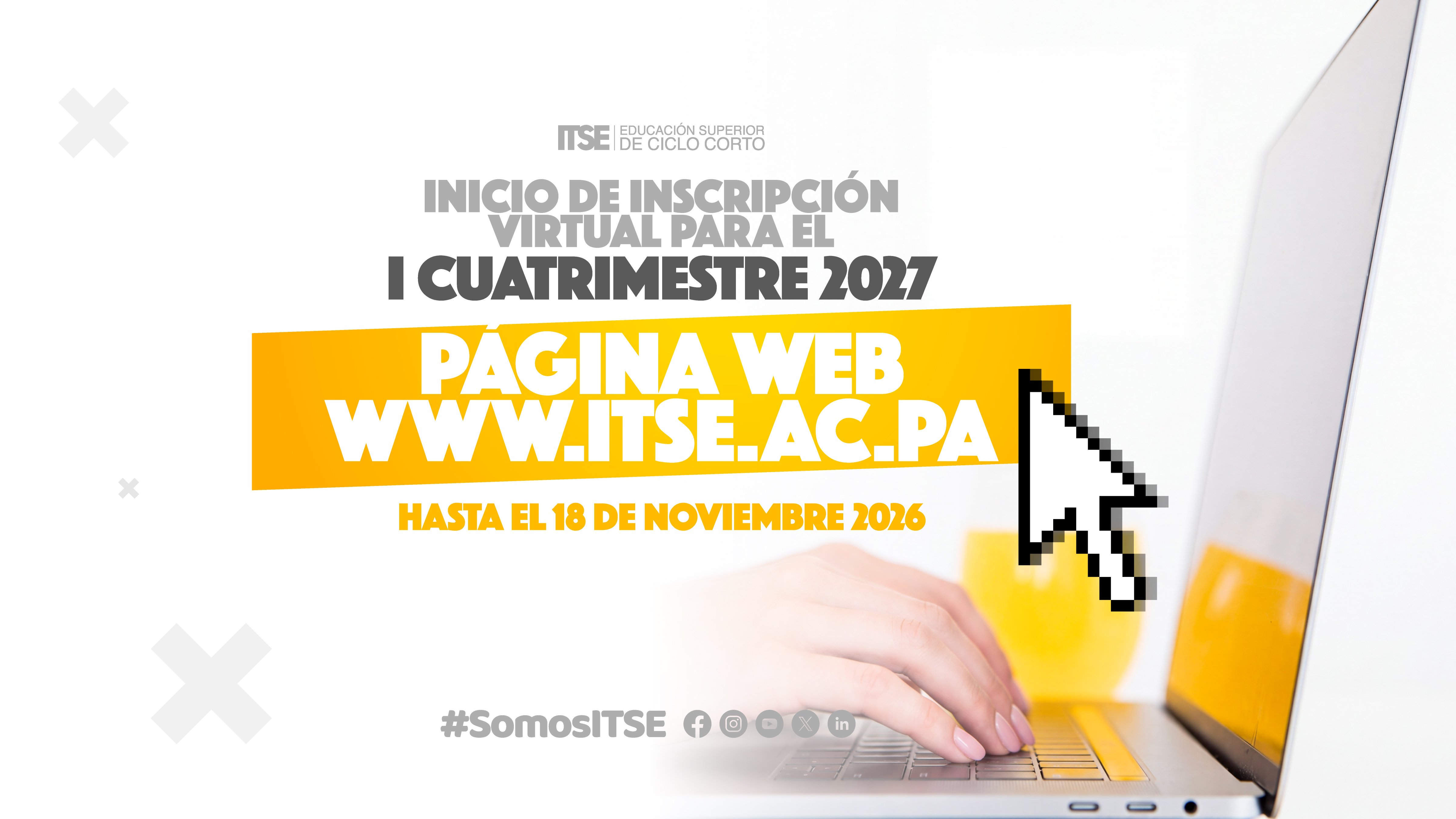 Inscripción 2027